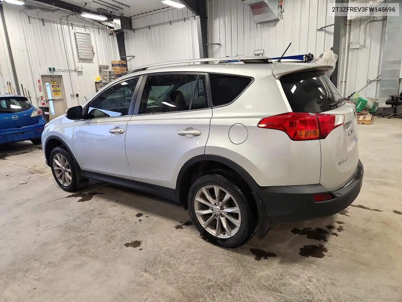 2015 TOYOTA RAV 4 VIN 2T3ZFREV3FW145696 — фото 2