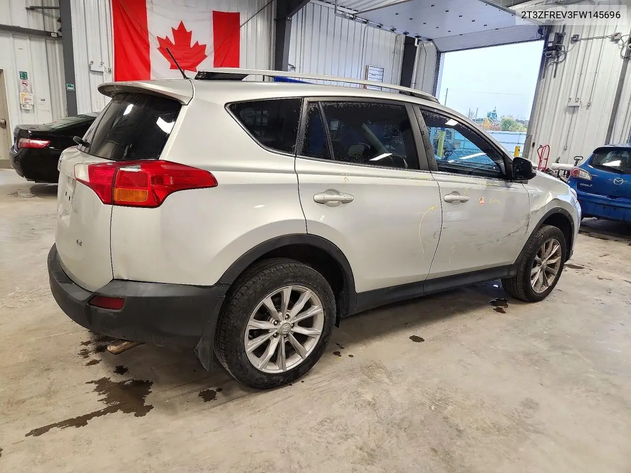 2015 TOYOTA RAV 4 VIN 2T3ZFREV3FW145696 — фото 3