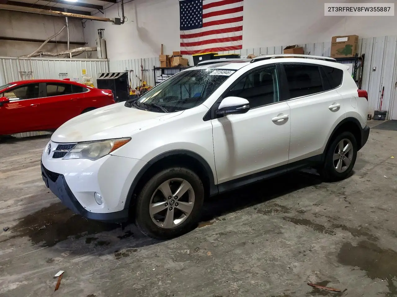 TOYOTA RAV 4 2015, VIN 2T3RFREV8FW355887
