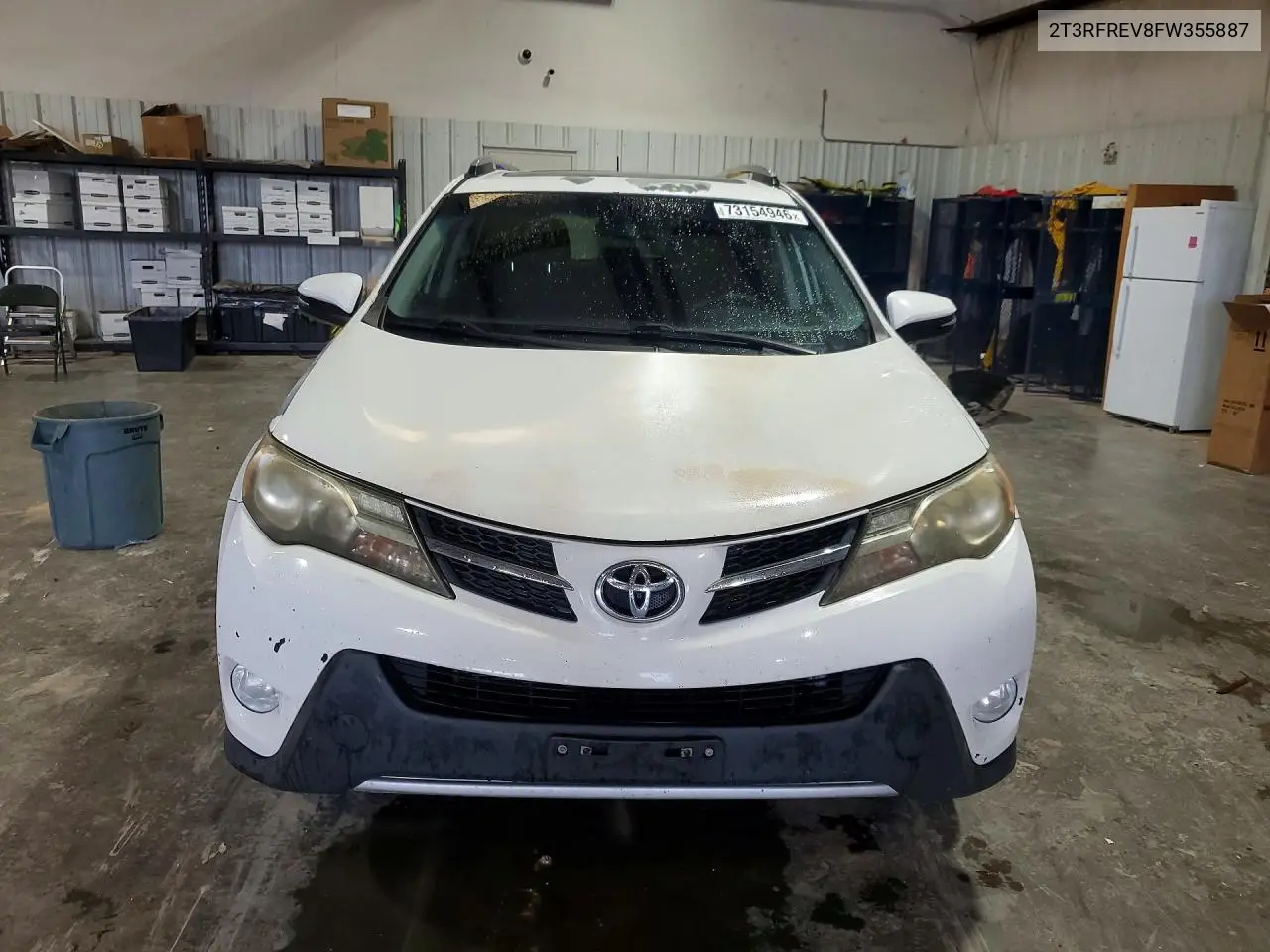 2015 TOYOTA RAV 4 VIN 2T3RFREV8FW355887 — фото 5