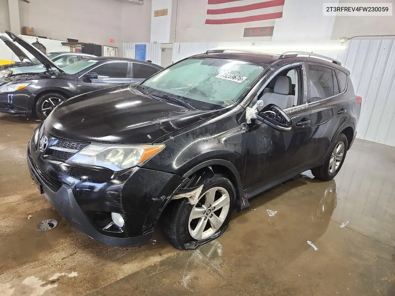 TOYOTA RAV 4 2015, VIN 2T3RFREV4FW230059