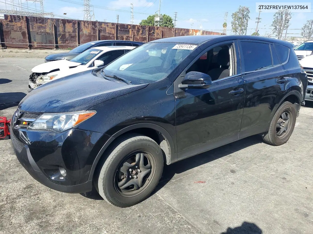 TOYOTA RAV 4 2015, VIN 2T3ZFREV1FW137564