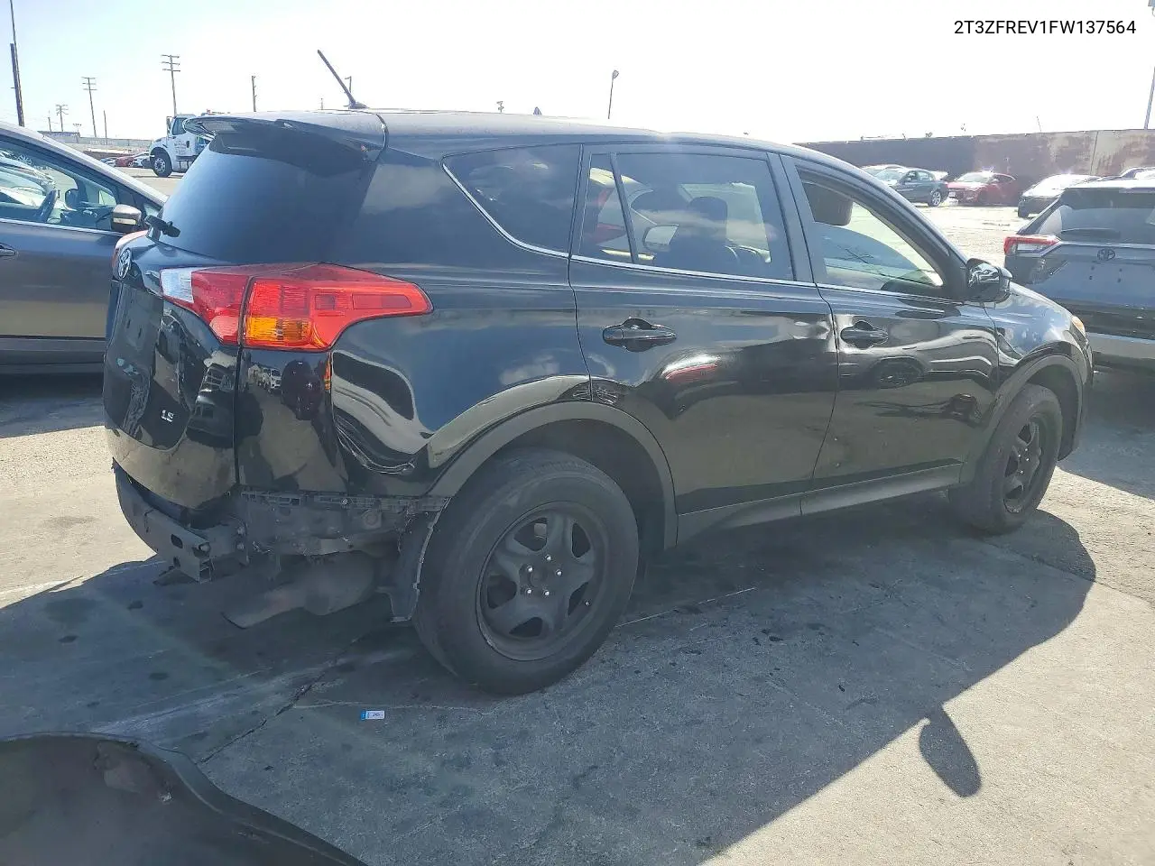 2015 TOYOTA RAV 4 VIN 2T3ZFREV1FW137564 — фото 3