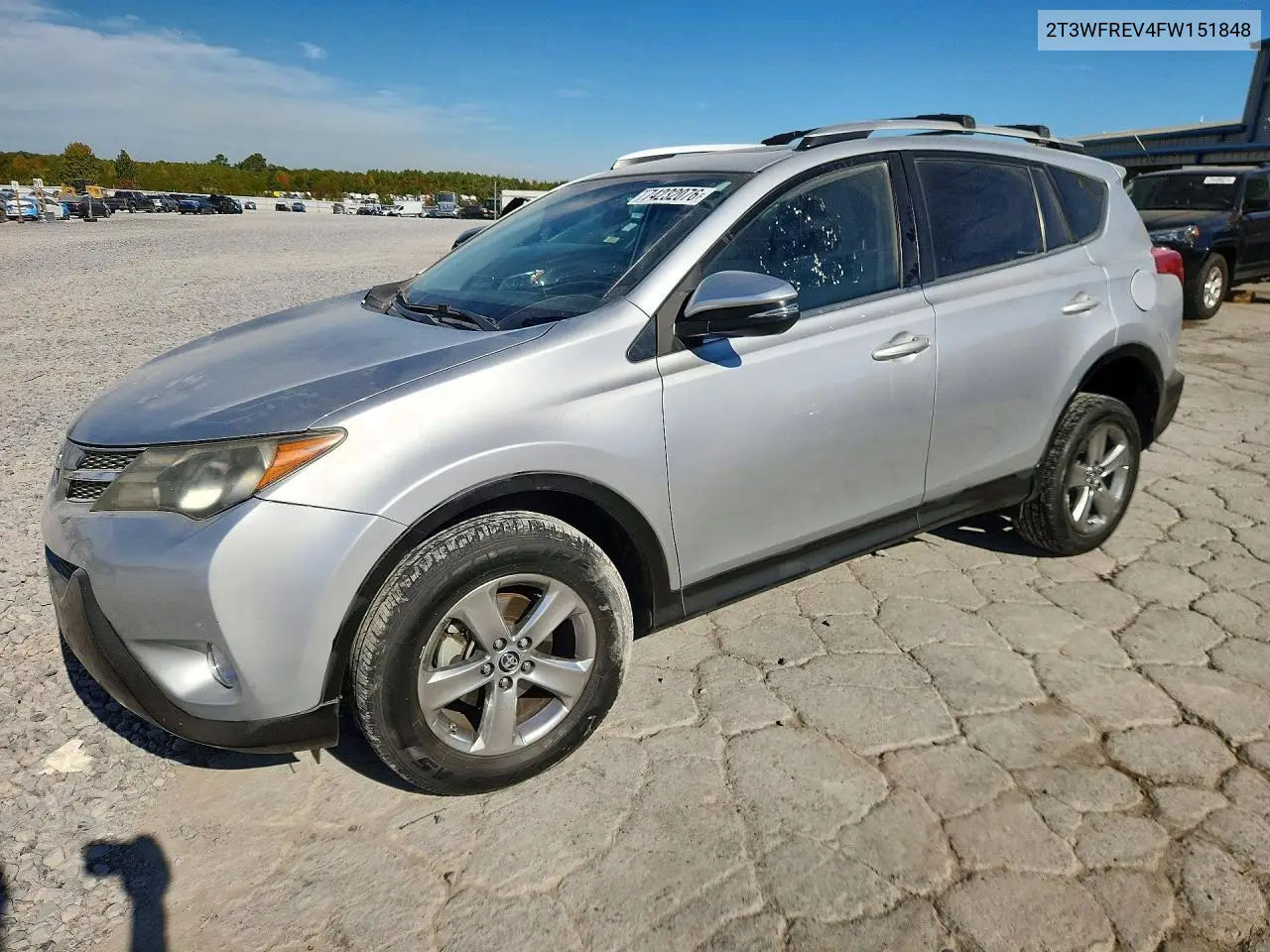 TOYOTA RAV 4 2015, VIN 2T3WFREV4FW151848
