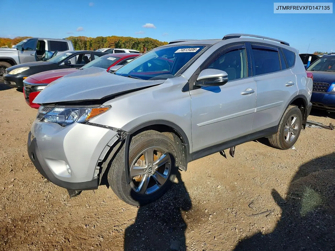 TOYOTA RAV 4 2015, VIN JTMRFREVXFD147135