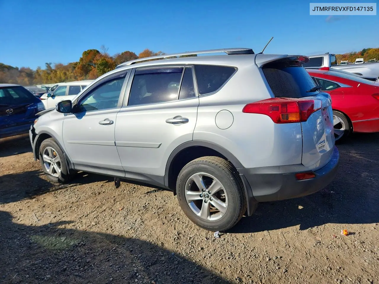 2015 TOYOTA RAV 4 VIN JTMRFREVXFD147135 — фото 2