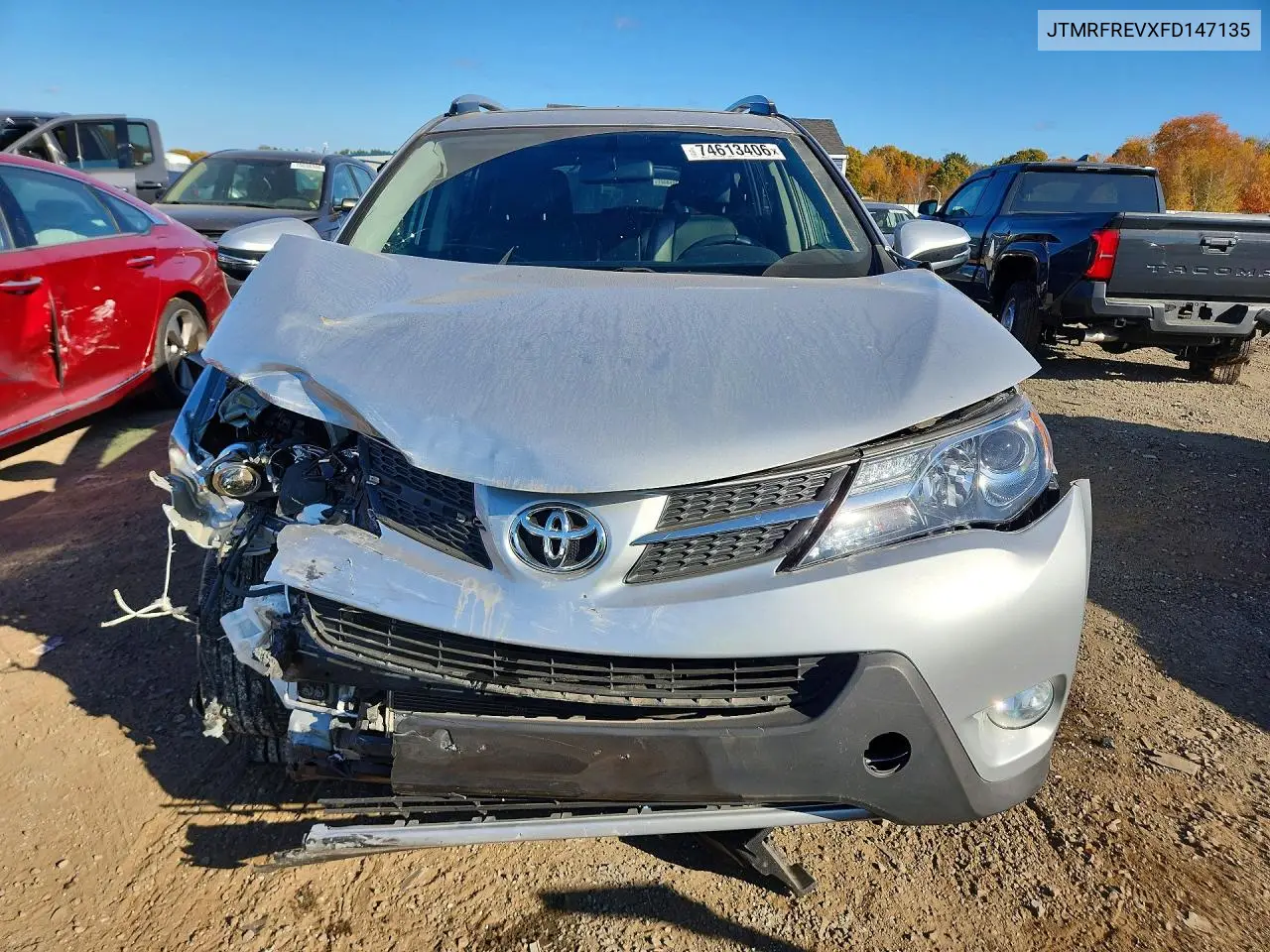 2015 TOYOTA RAV 4 VIN JTMRFREVXFD147135 — фото 5