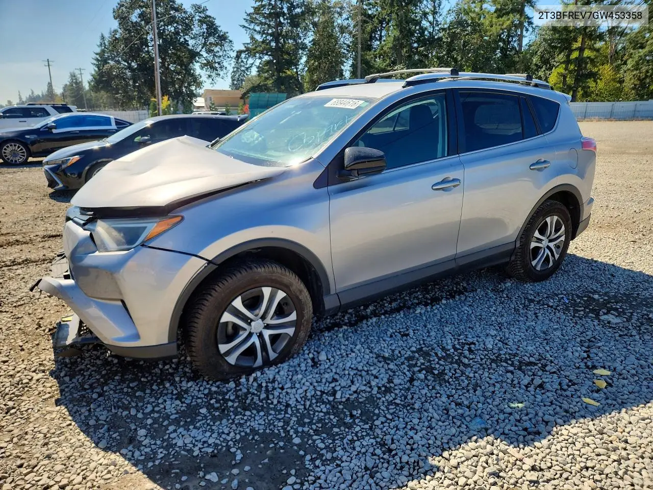 TOYOTA RAV 4 2016, VIN 2T3BFREV7GW453358