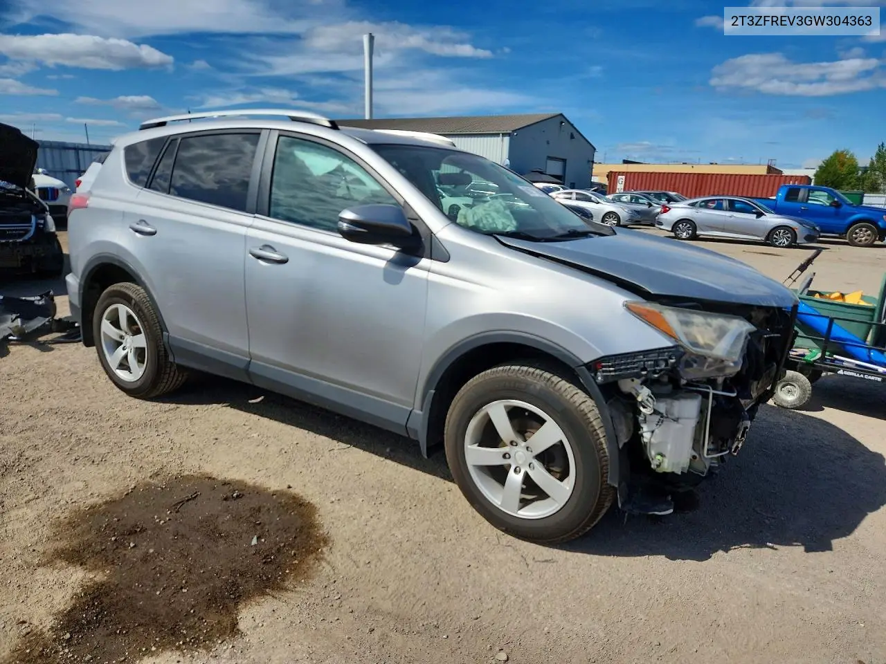 2016 TOYOTA RAV 4 VIN 2T3ZFREV3GW304363 — фото 4