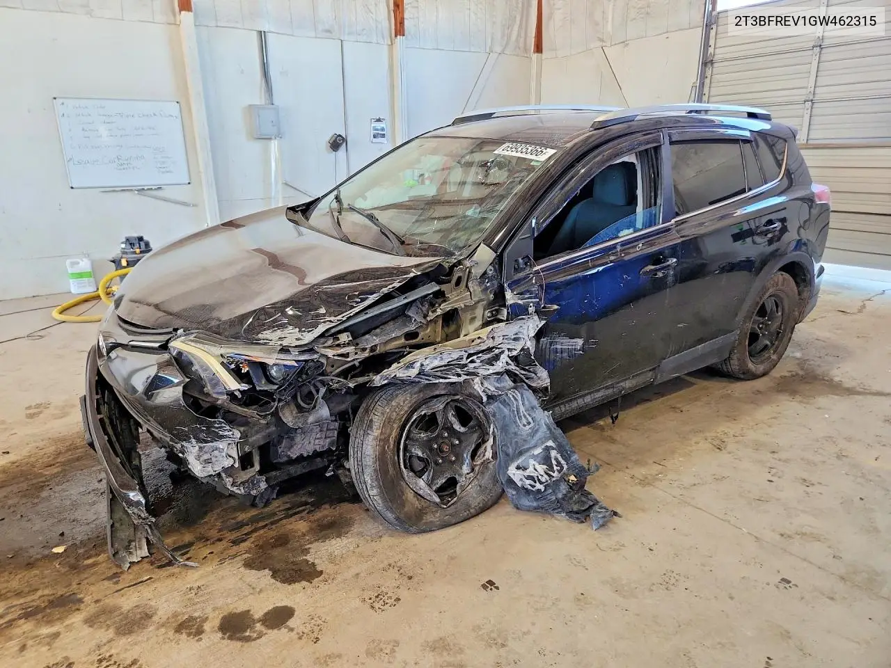TOYOTA RAV 4 2016, VIN 2T3BFREV1GW462315