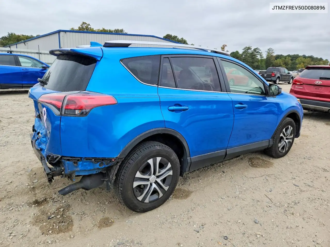 2016 TOYOTA RAV 4 VIN JTMZFREV5GD080896 — фото 3