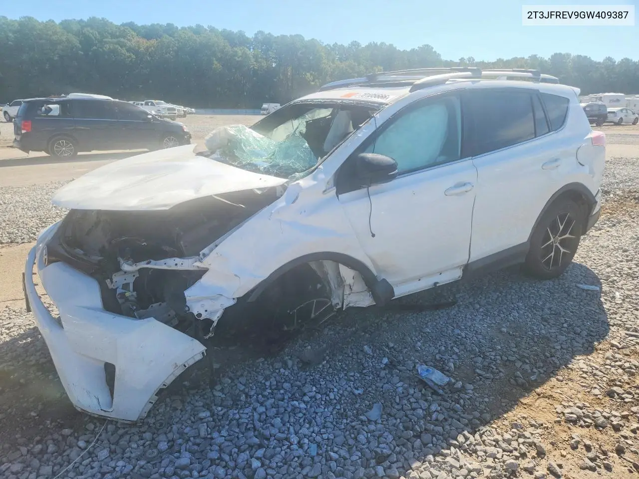 TOYOTA RAV 4 2016, VIN 2T3JFREV9GW409387