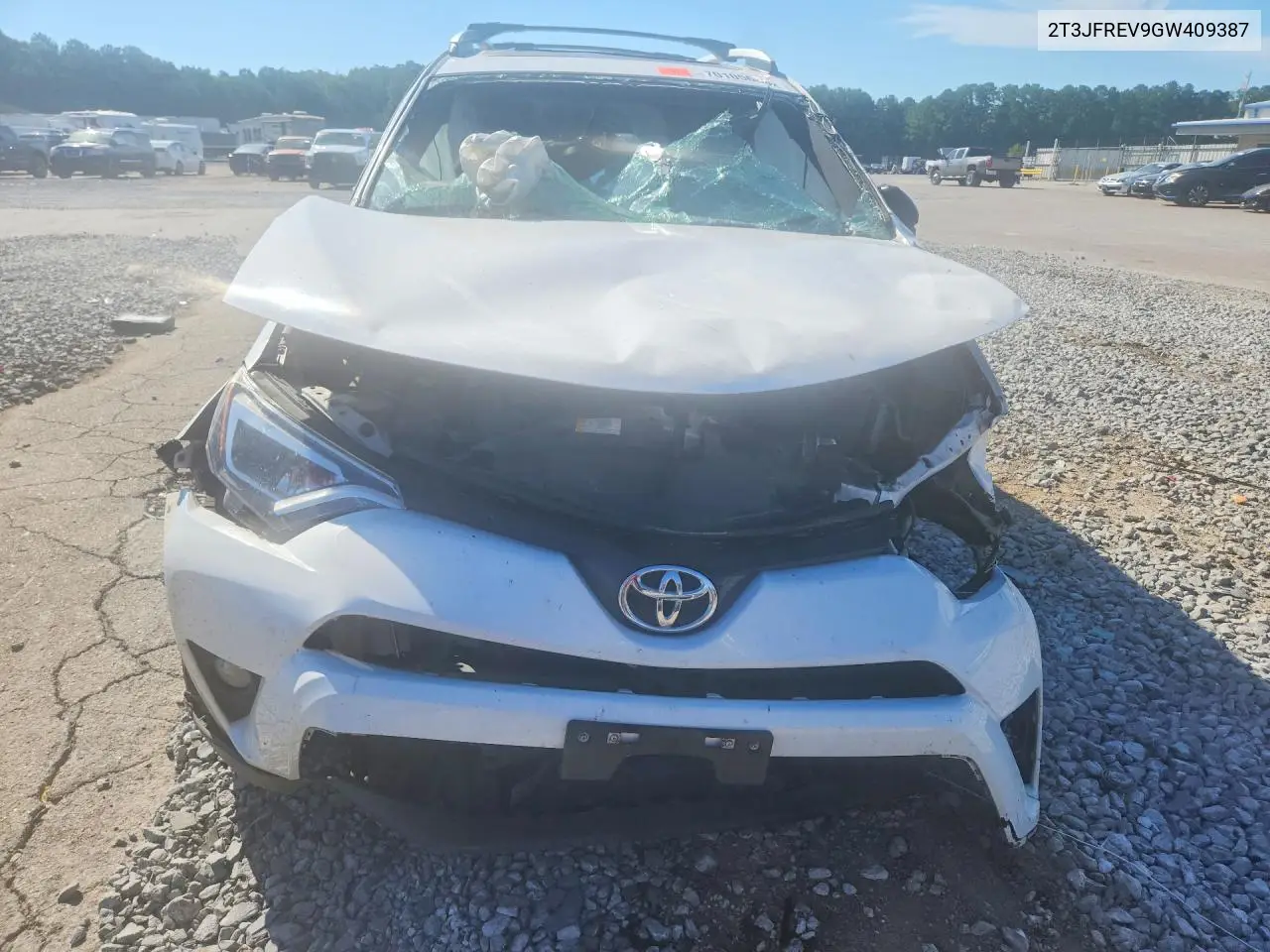 2016 TOYOTA RAV 4 VIN 2T3JFREV9GW409387 — фото 5