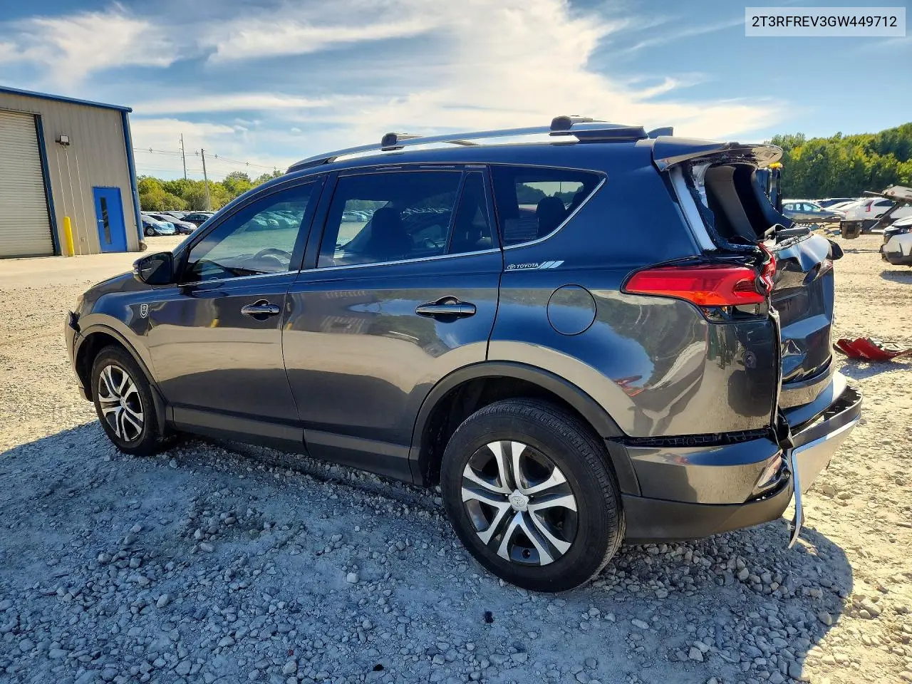 2016 TOYOTA RAV 4 VIN 2T3RFREV3GW449712 — фото 2