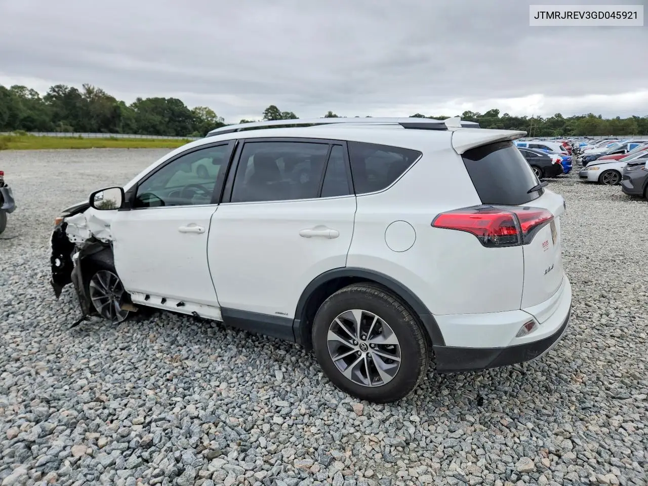 2016 TOYOTA RAV 4 VIN JTMRJREV3GD045921 — фото 2