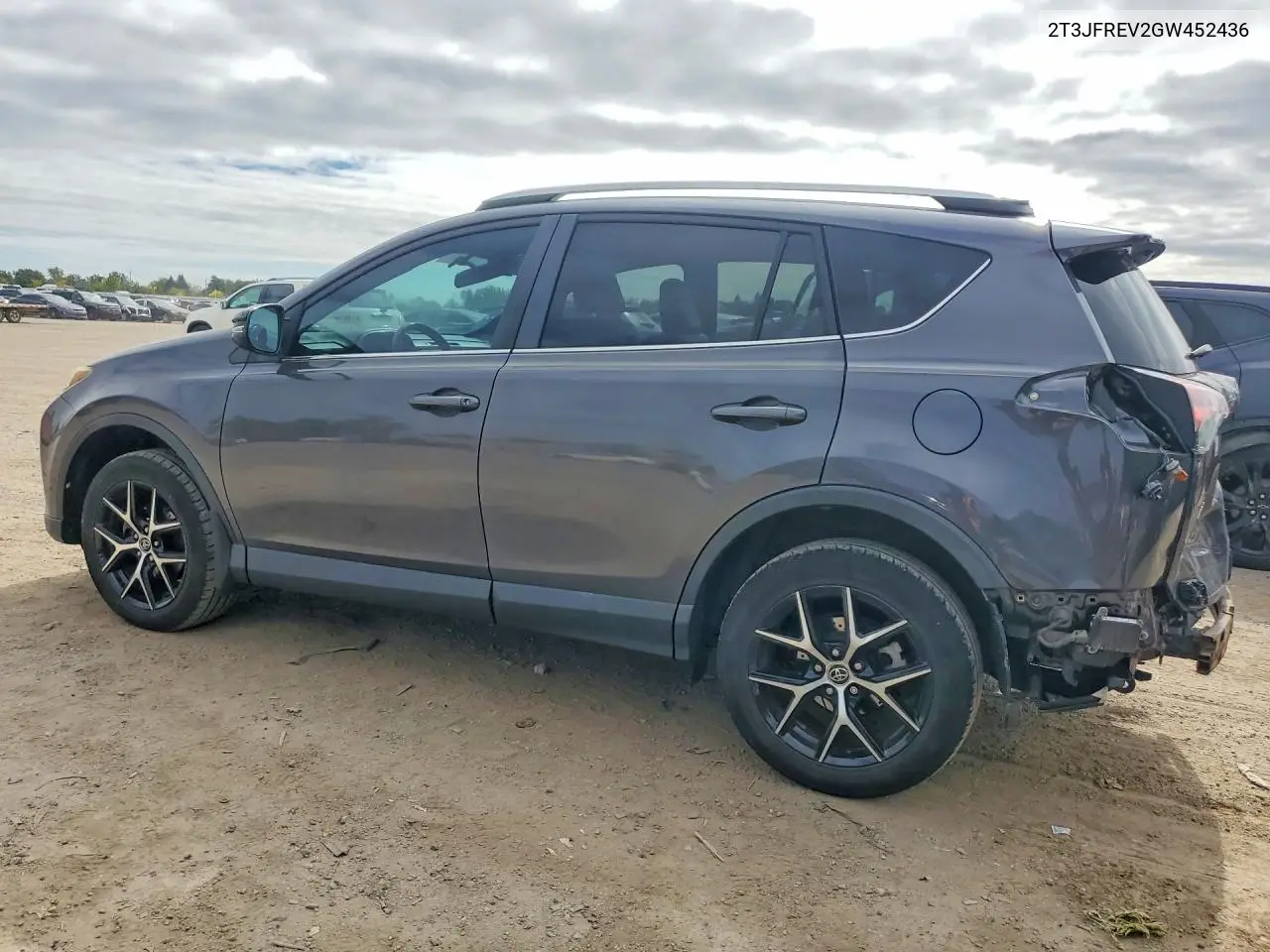 2016 TOYOTA RAV 4 VIN 2T3JFREV2GW452436 — фото 2