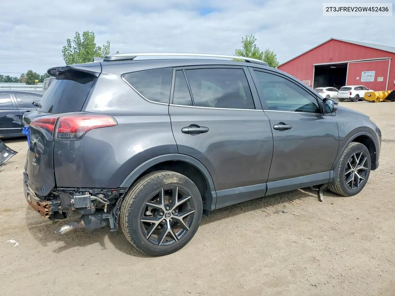 2016 TOYOTA RAV 4 VIN 2T3JFREV2GW452436 — фото 3