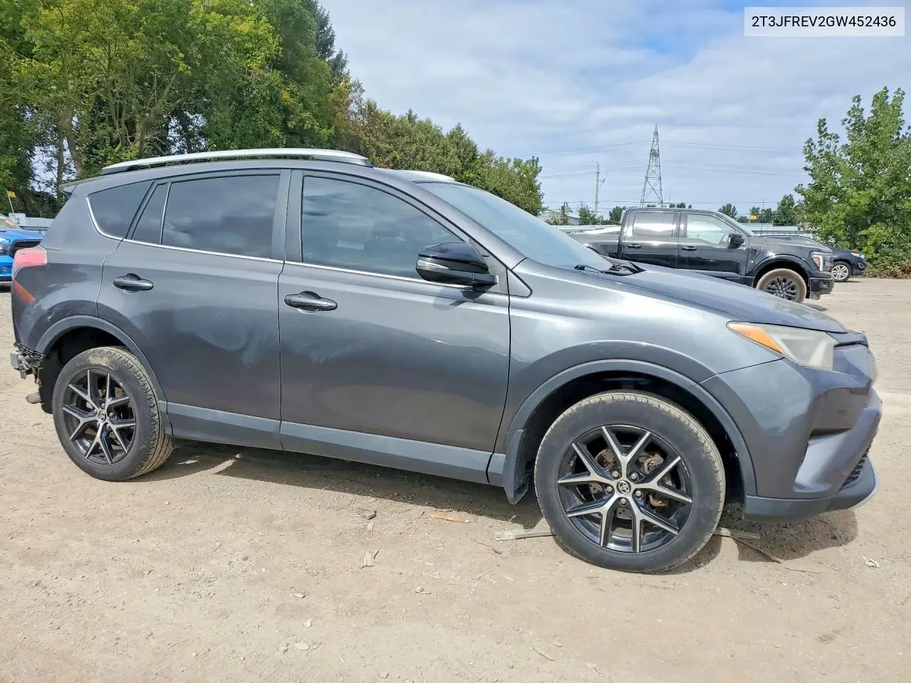 2016 TOYOTA RAV 4 VIN 2T3JFREV2GW452436 — фото 4