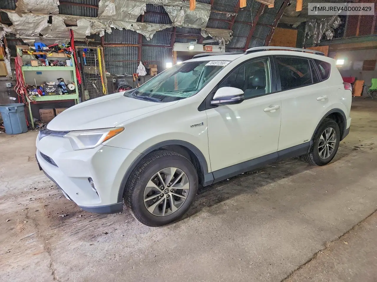 TOYOTA RAV 4 2016, VIN JTMRJREV4GD002429
