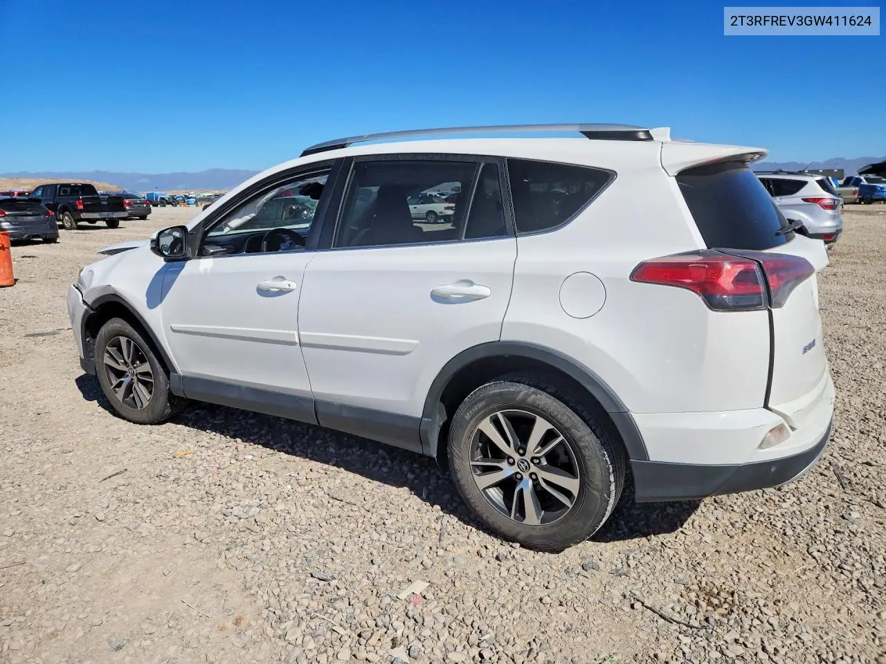 2016 TOYOTA RAV 4 VIN 2T3RFREV3GW411624 — фото 2