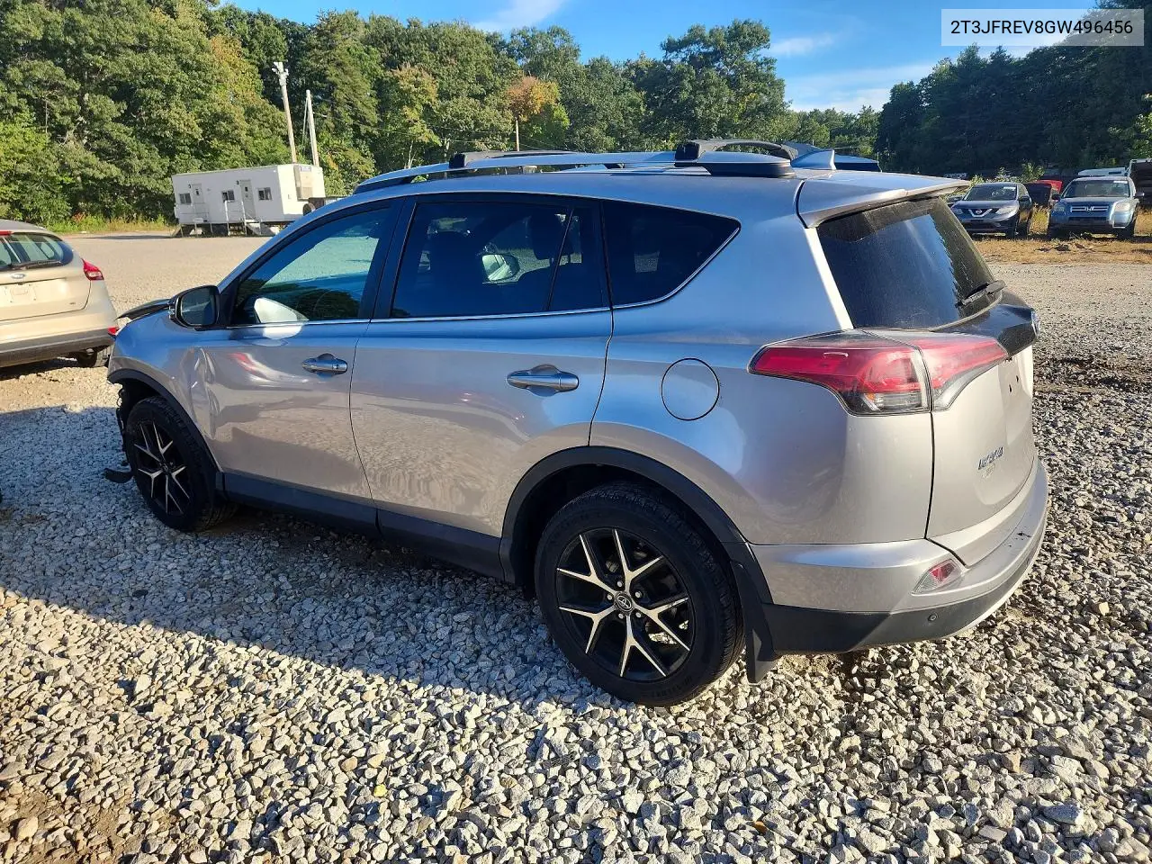 2016 TOYOTA RAV 4 VIN 2T3JFREV8GW496456 — фото 2