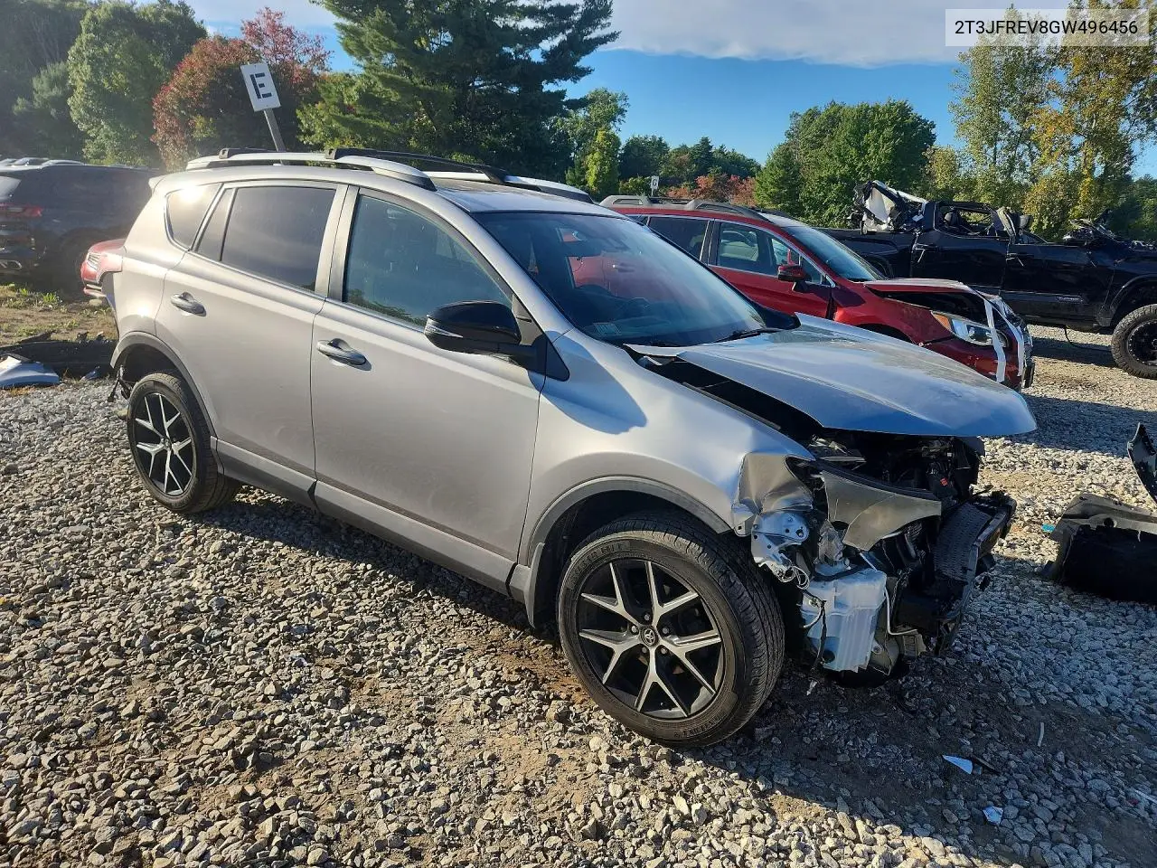 2016 TOYOTA RAV 4 VIN 2T3JFREV8GW496456 — фото 4