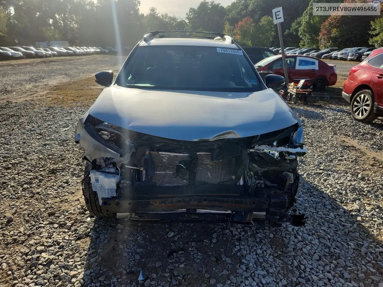 2016 TOYOTA RAV 4 VIN 2T3JFREV8GW496456 — фото 5