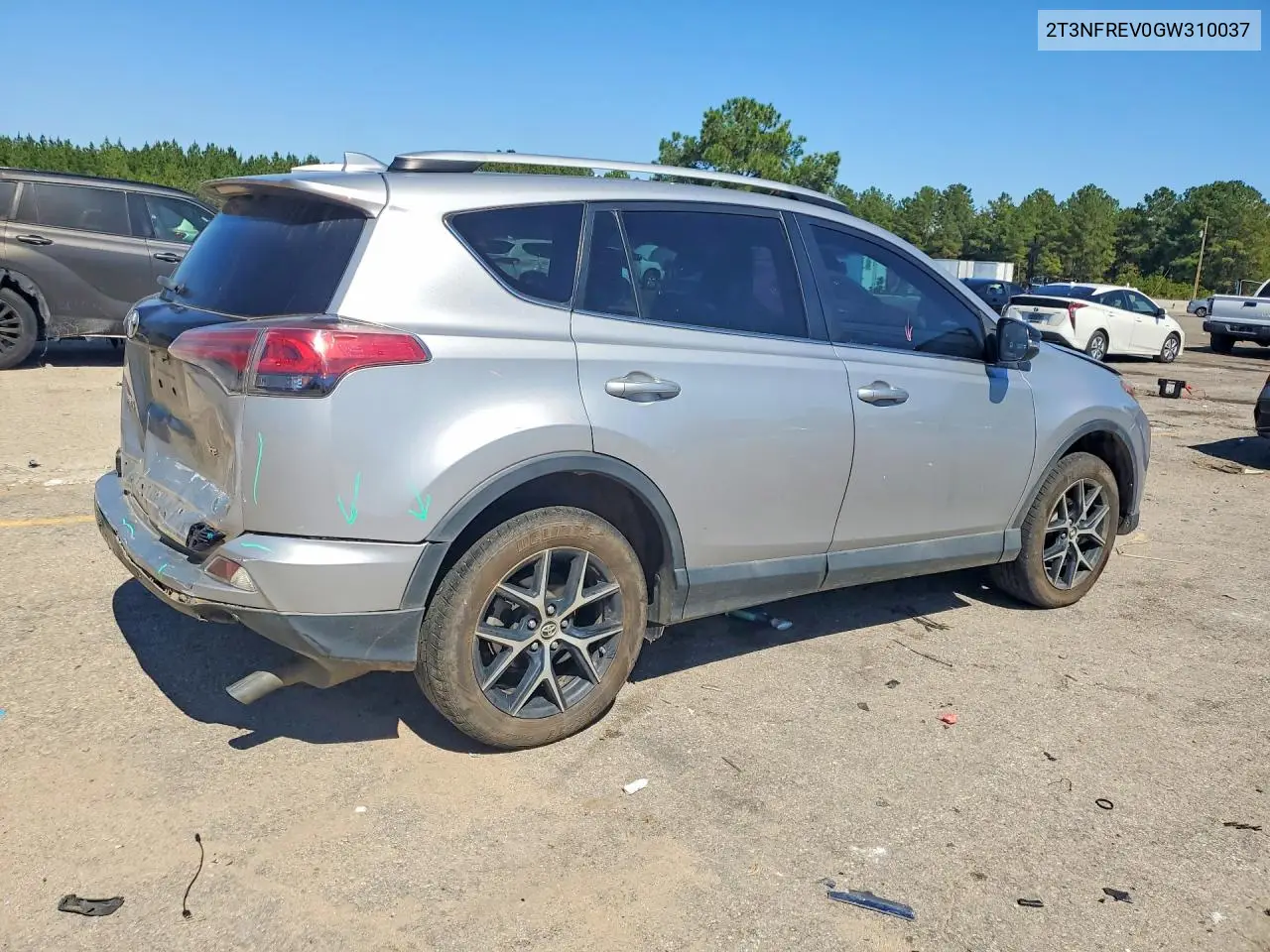 2016 TOYOTA RAV 4 VIN 2T3NFREV0GW310037 — фото 3