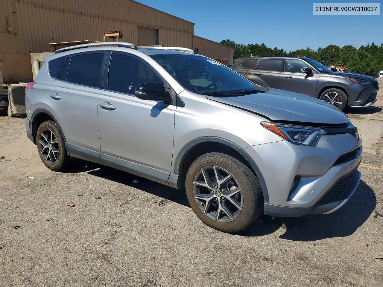 2016 TOYOTA RAV 4 VIN 2T3NFREV0GW310037 — фото 4