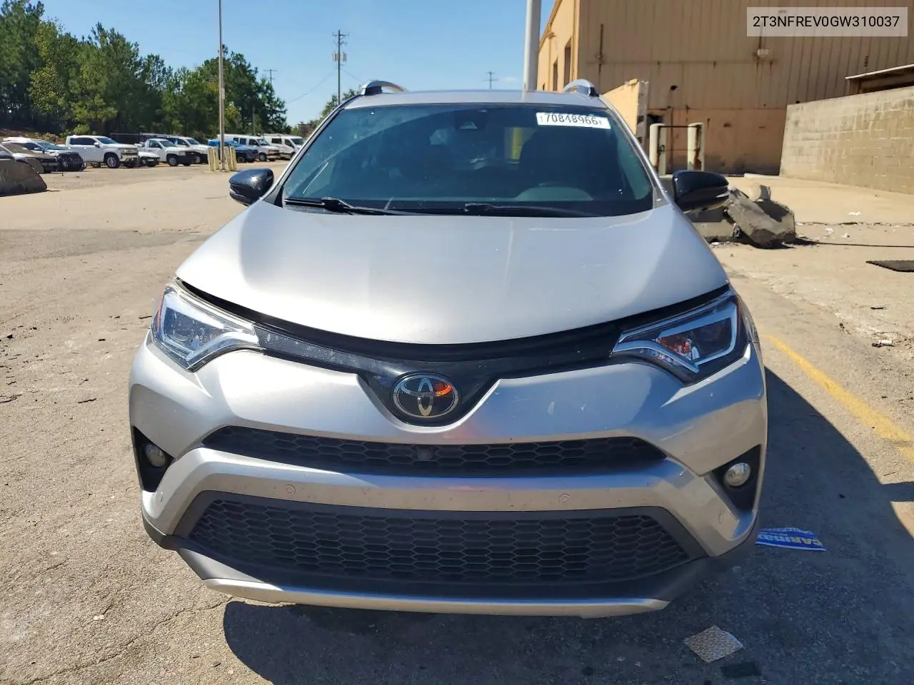 2016 TOYOTA RAV 4 VIN 2T3NFREV0GW310037 — фото 5