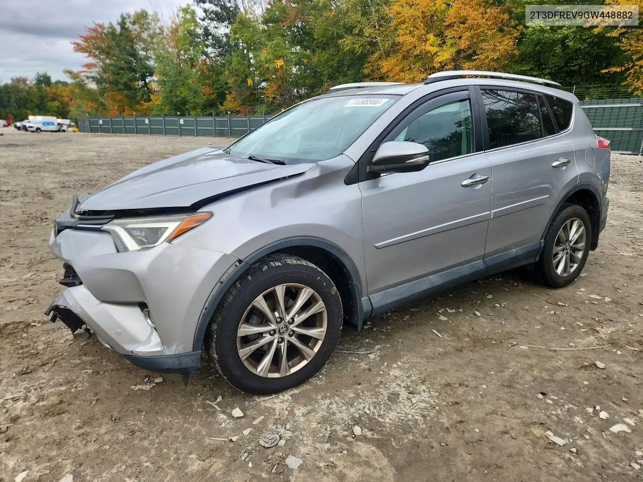 TOYOTA RAV 4 2016, VIN 2T3DFREV9GW448882
