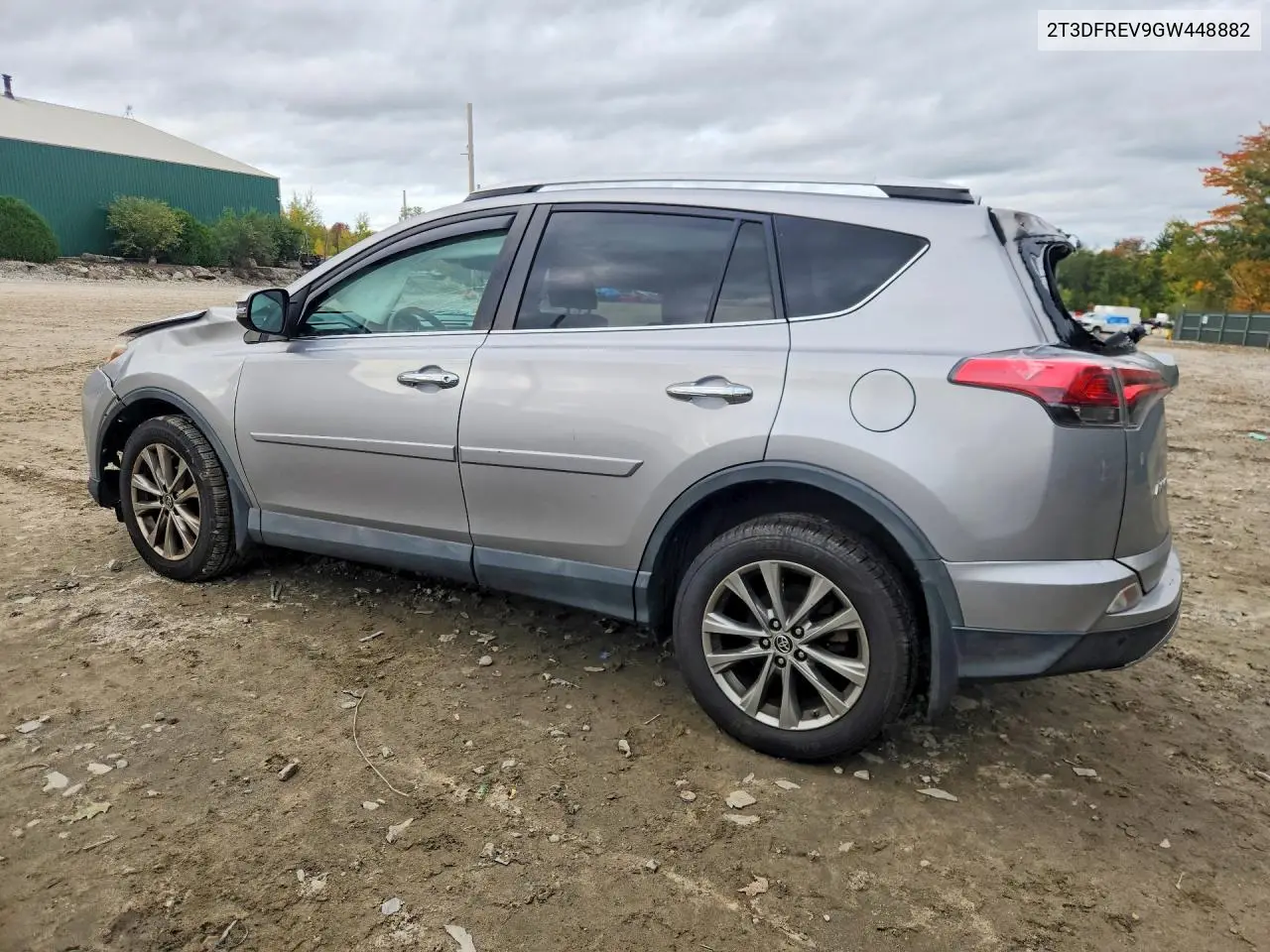 2016 TOYOTA RAV 4 VIN 2T3DFREV9GW448882 — фото 2
