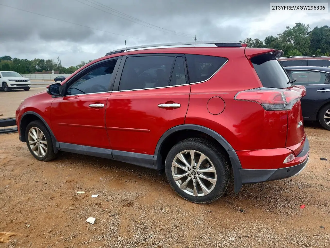 2016 TOYOTA RAV 4 VIN 2T3YFREVXGW296306 — фото 2