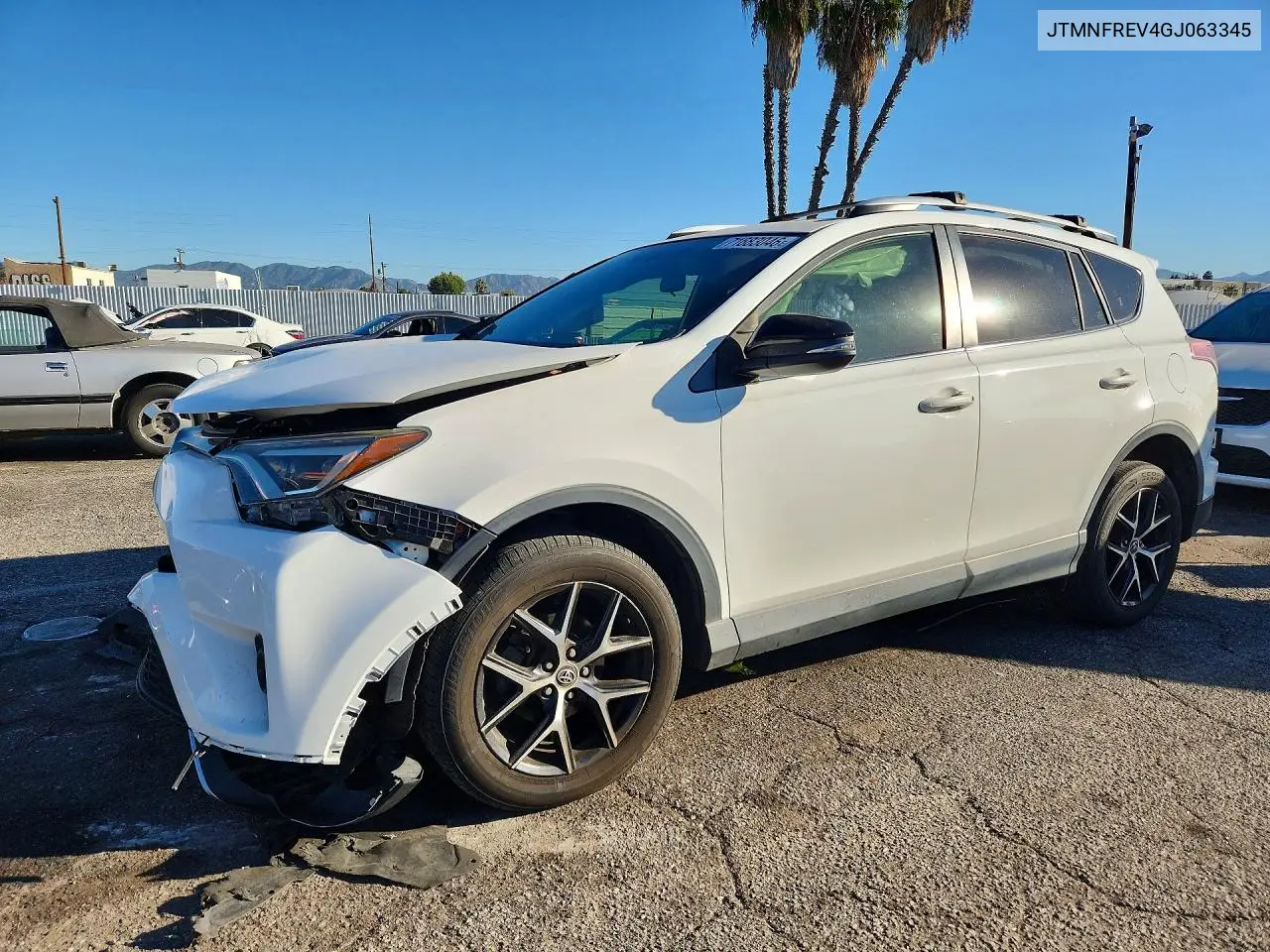 TOYOTA RAV 4 2016, VIN JTMNFREV4GJ063345