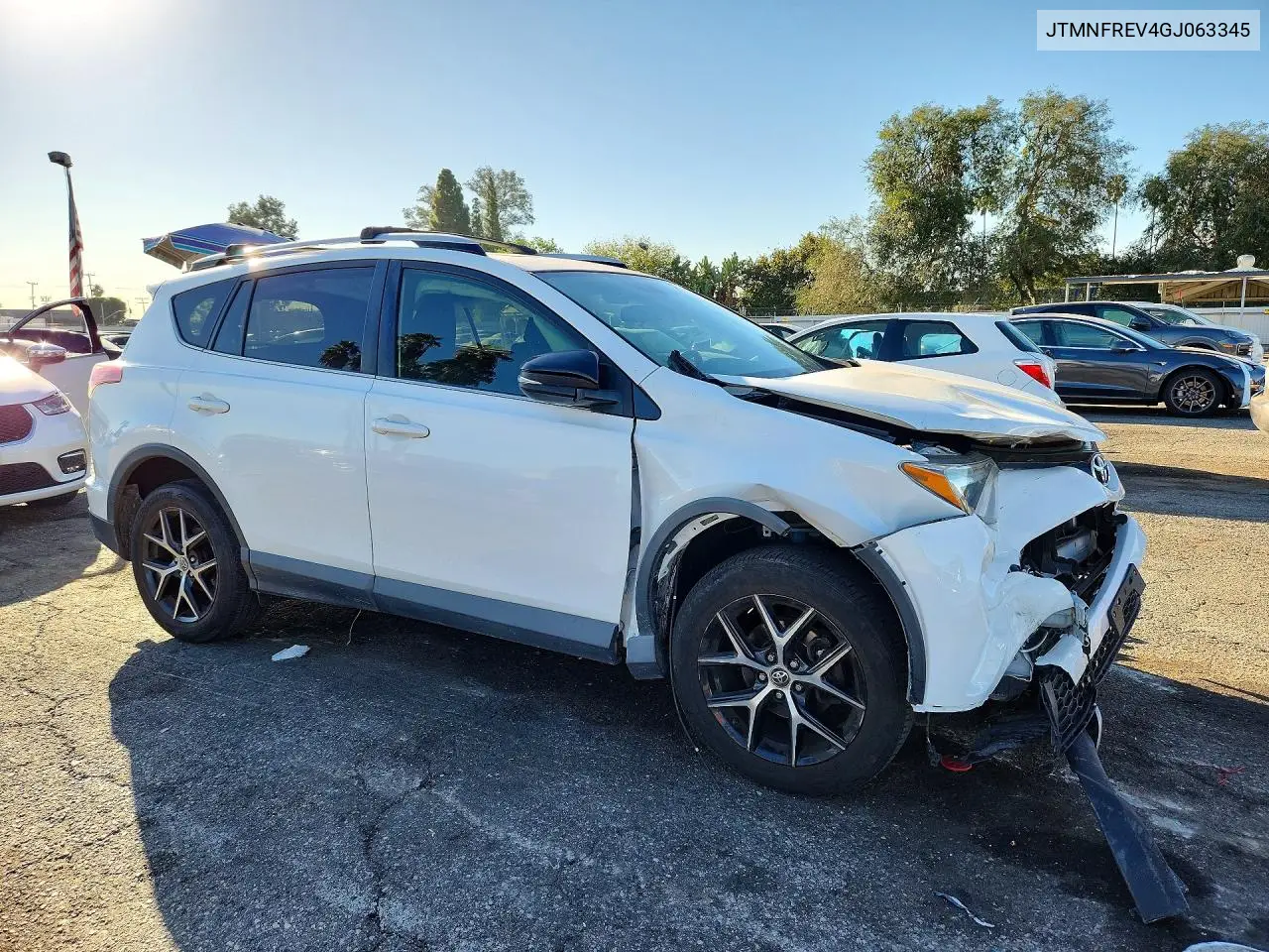 2016 TOYOTA RAV 4 VIN JTMNFREV4GJ063345 — фото 4