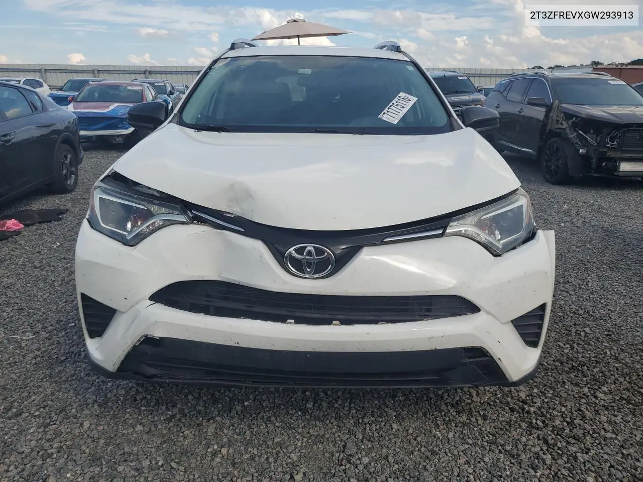 2016 TOYOTA RAV 4 VIN 2T3ZFREVXGW293913 — фото 5
