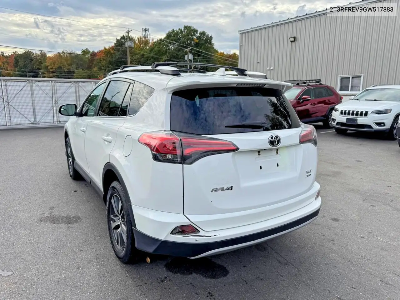 2016 TOYOTA RAV 4 VIN 2T3RFREV9GW517883 — фото 2