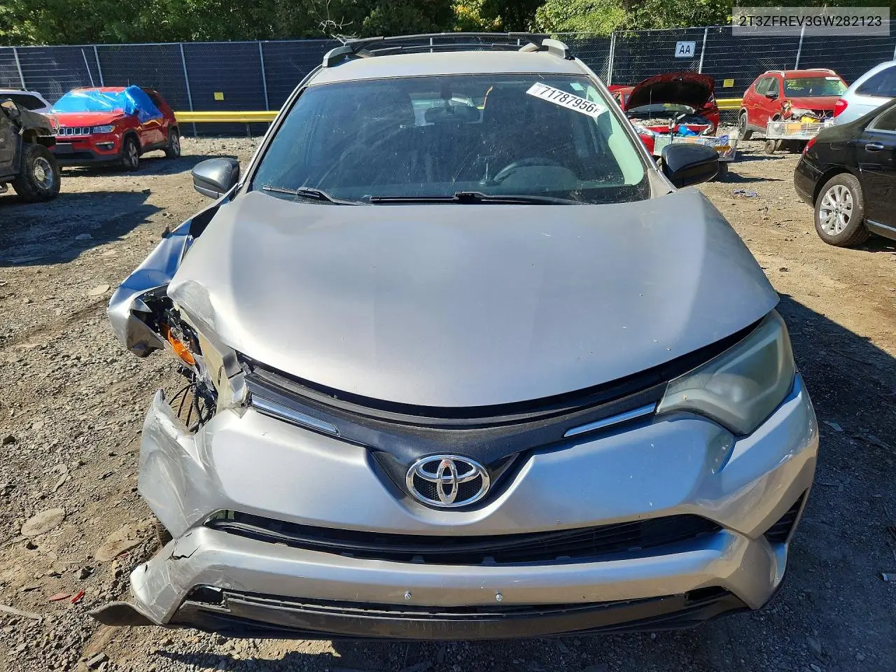 2016 TOYOTA RAV 4 VIN 2T3ZFREV3GW282123 — фото 5