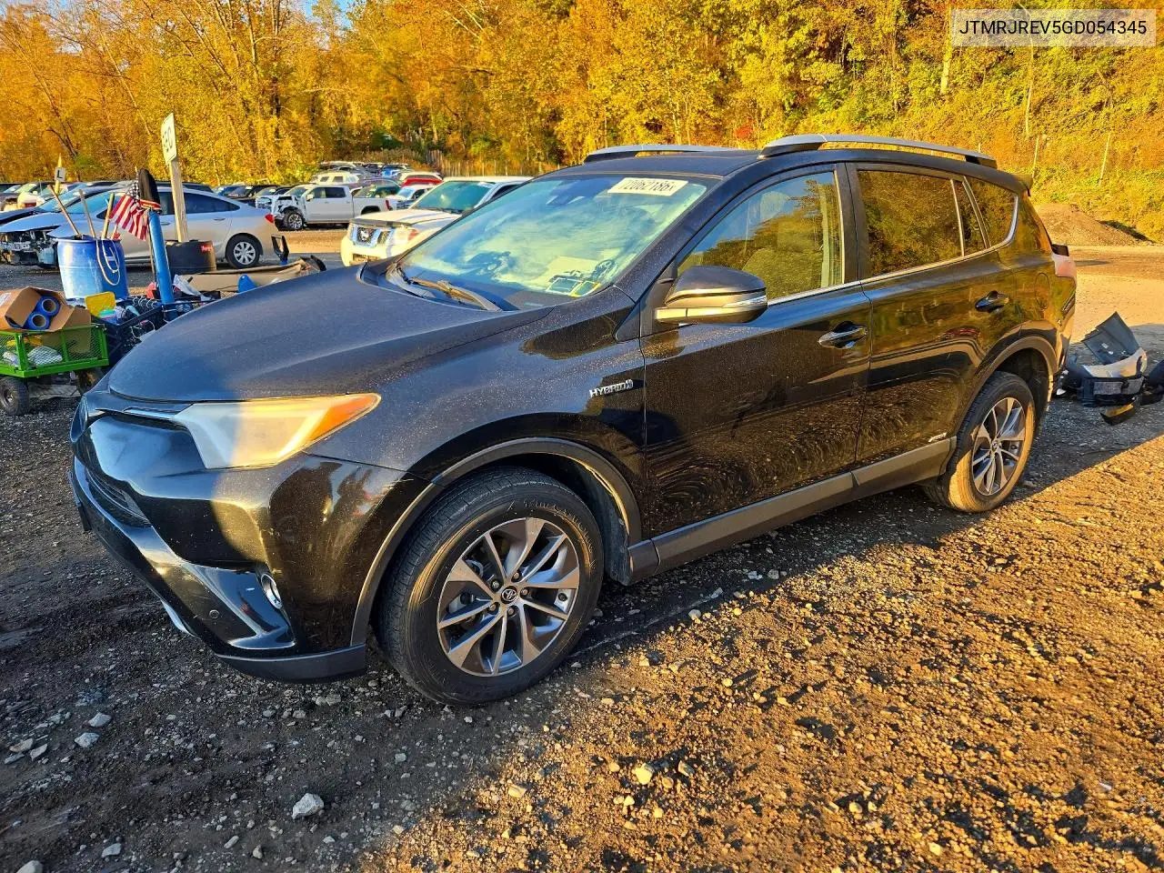 TOYOTA RAV 4 2016, VIN JTMRJREV5GD054345