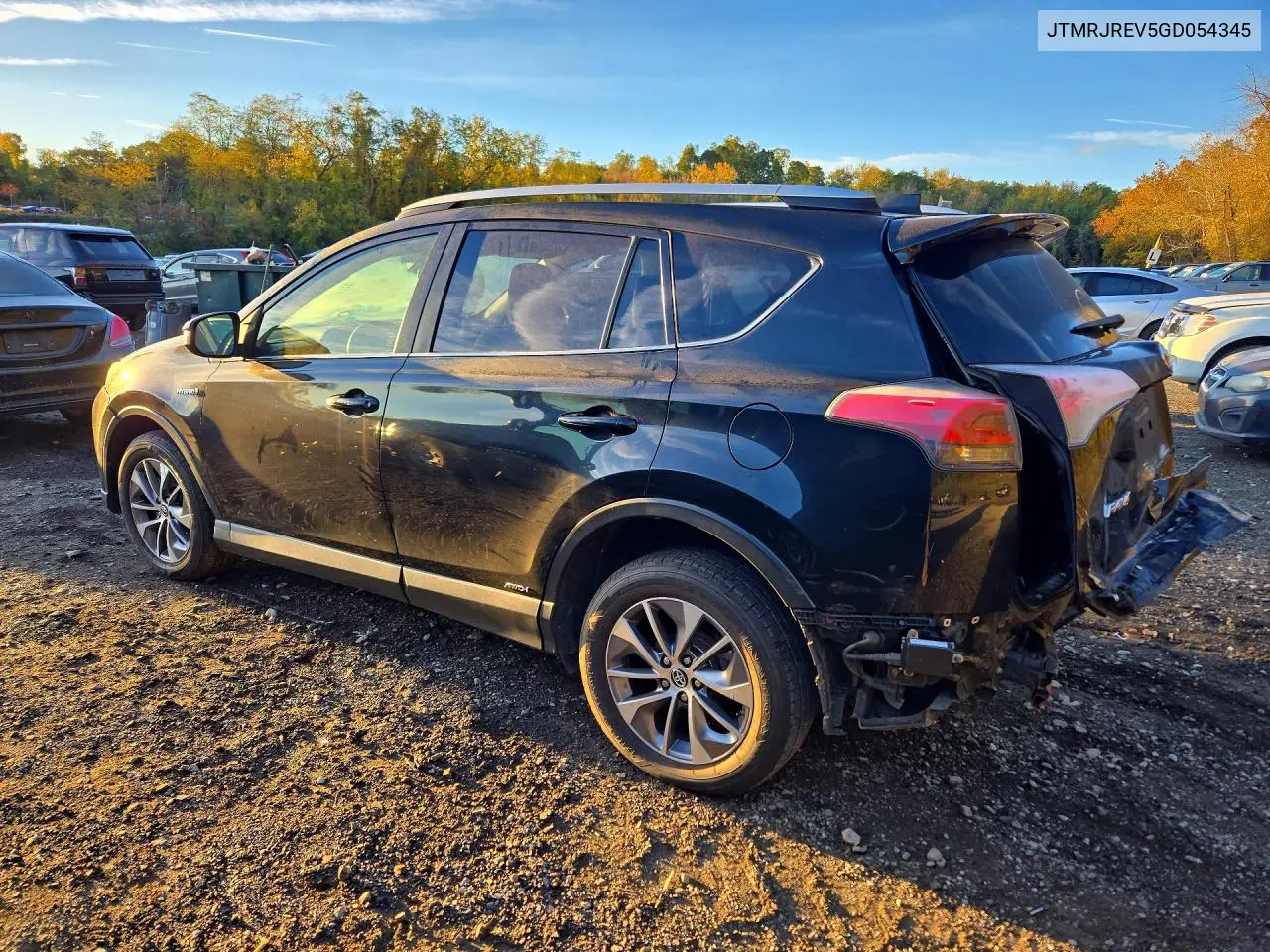 2016 TOYOTA RAV 4 VIN JTMRJREV5GD054345 — фото 2