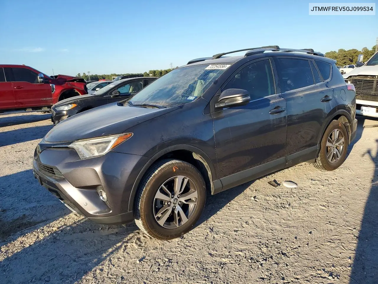 TOYOTA RAV 4 2016, VIN JTMWFREV5GJ099534