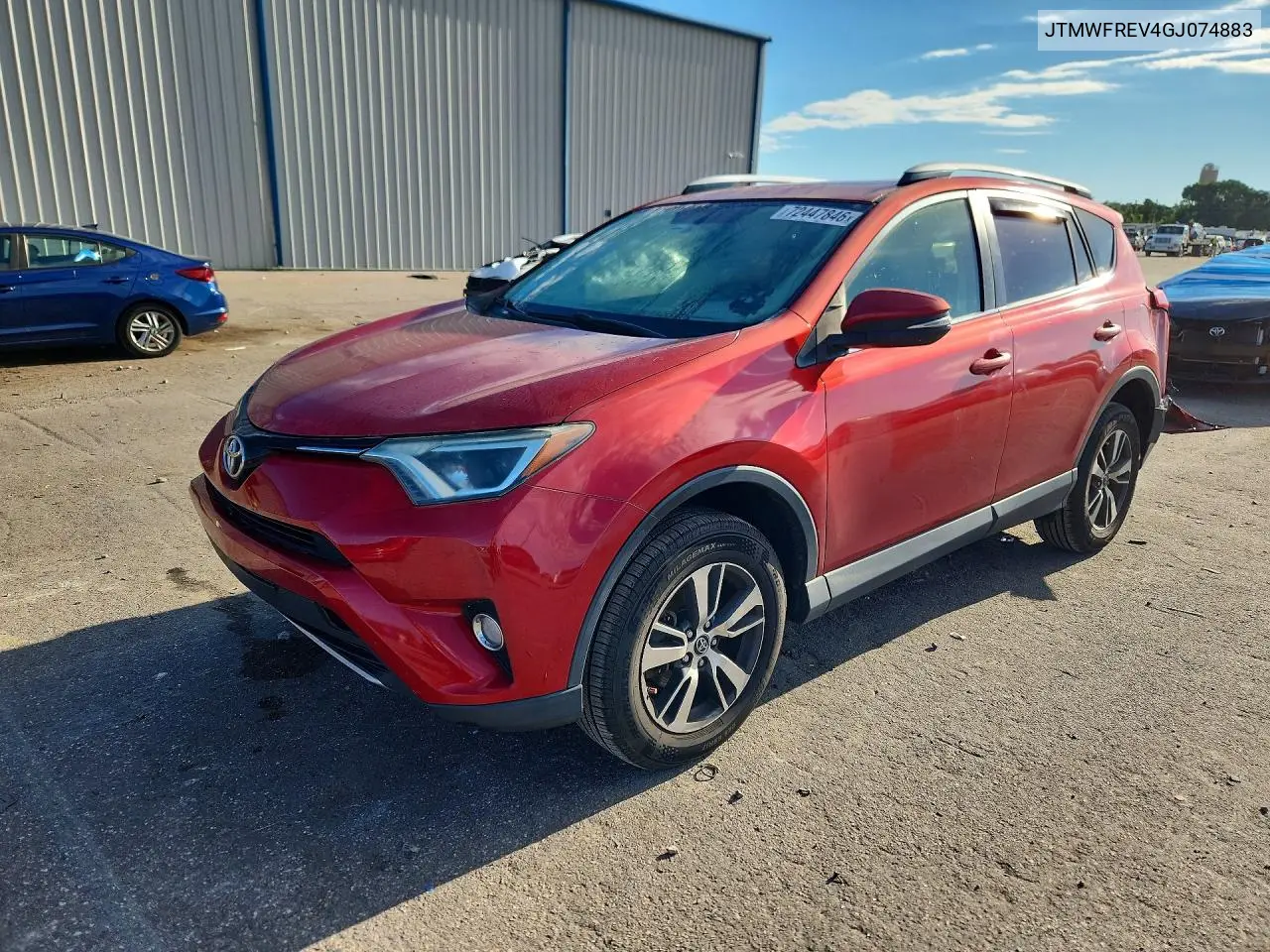 TOYOTA RAV 4 2016, VIN JTMWFREV4GJ074883
