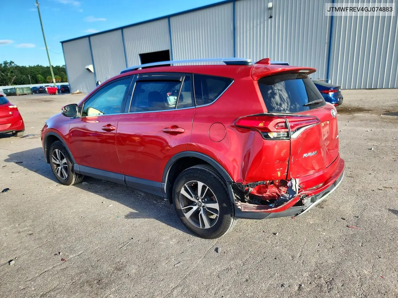 2016 TOYOTA RAV 4 VIN JTMWFREV4GJ074883 — фото 2