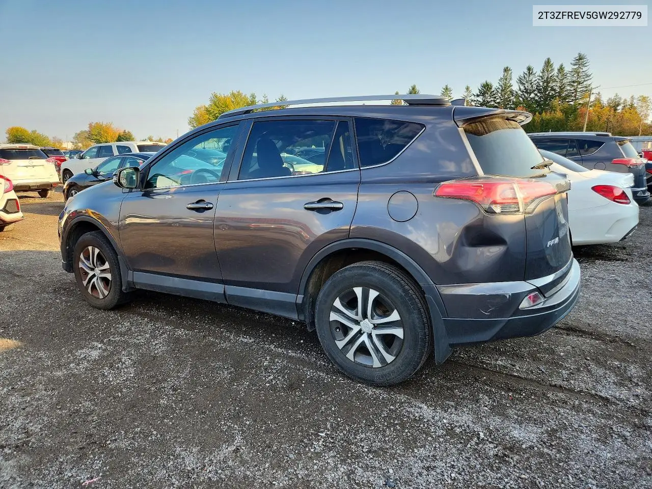 2016 TOYOTA RAV 4 VIN 2T3ZFREV5GW292779 — фото 2