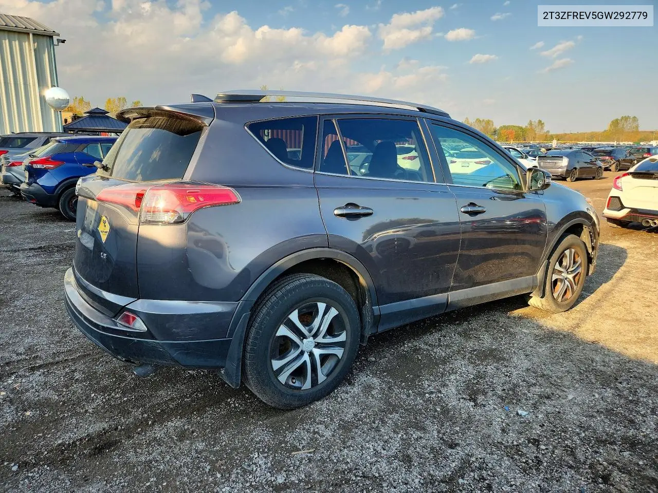 2016 TOYOTA RAV 4 VIN 2T3ZFREV5GW292779 — фото 3