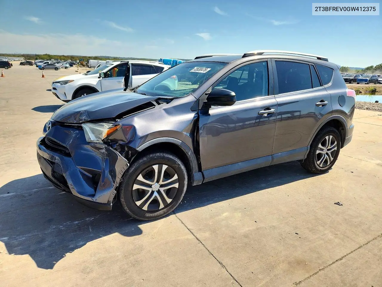 TOYOTA RAV 4 2016, VIN 2T3BFREV0GW412375