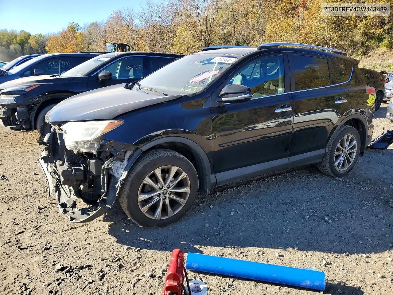 TOYOTA RAV 4 2016, VIN 2T3DFREV4GW443489