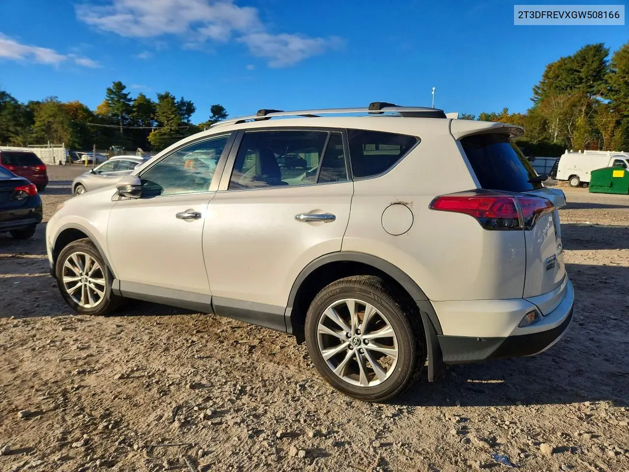 2016 TOYOTA RAV 4 VIN 2T3DFREVXGW508166 — фото 2