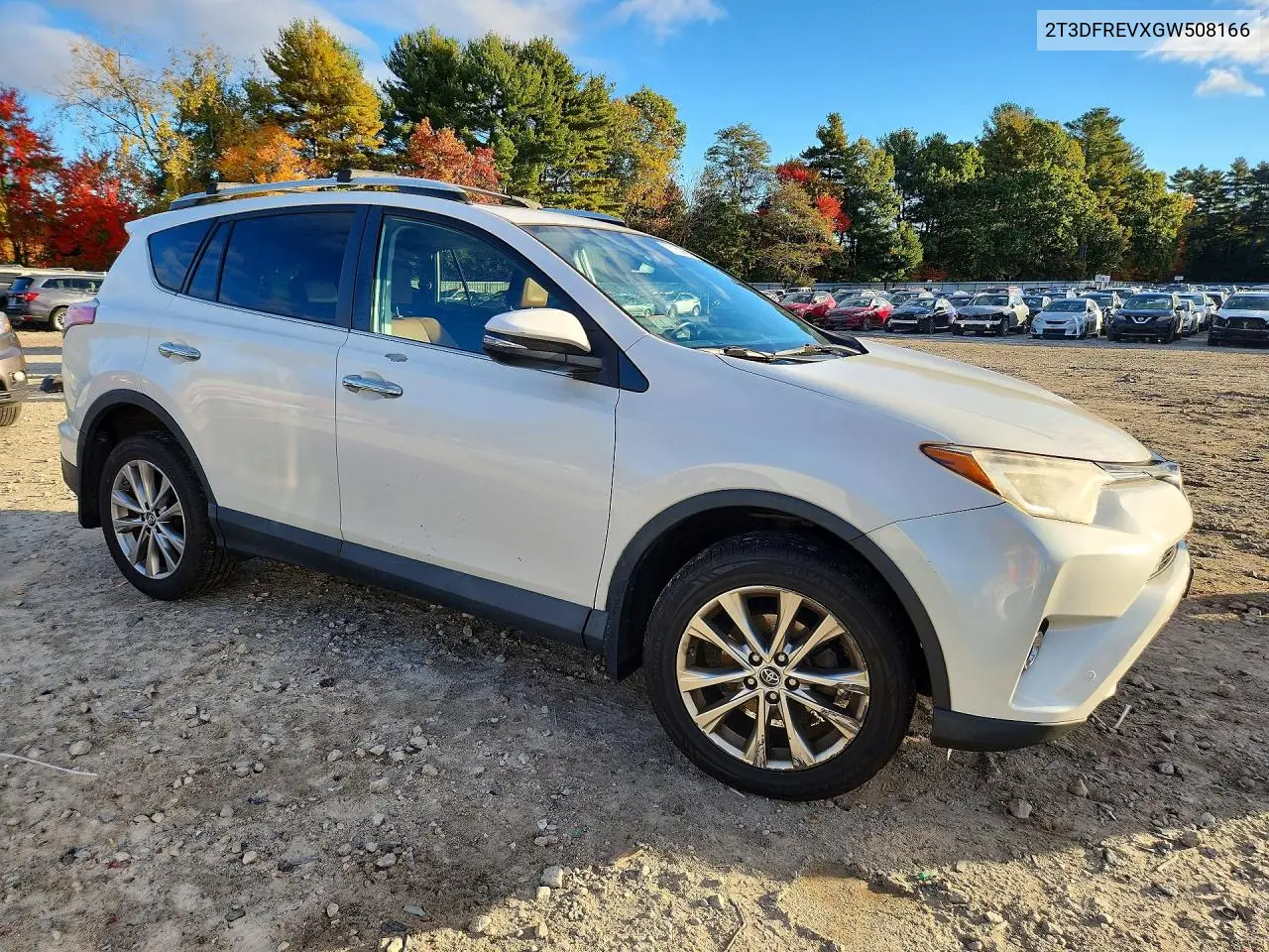 2016 TOYOTA RAV 4 VIN 2T3DFREVXGW508166 — фото 4