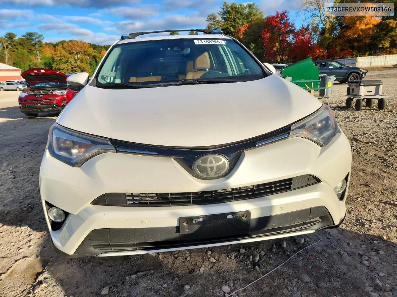 2016 TOYOTA RAV 4 VIN 2T3DFREVXGW508166 — фото 5